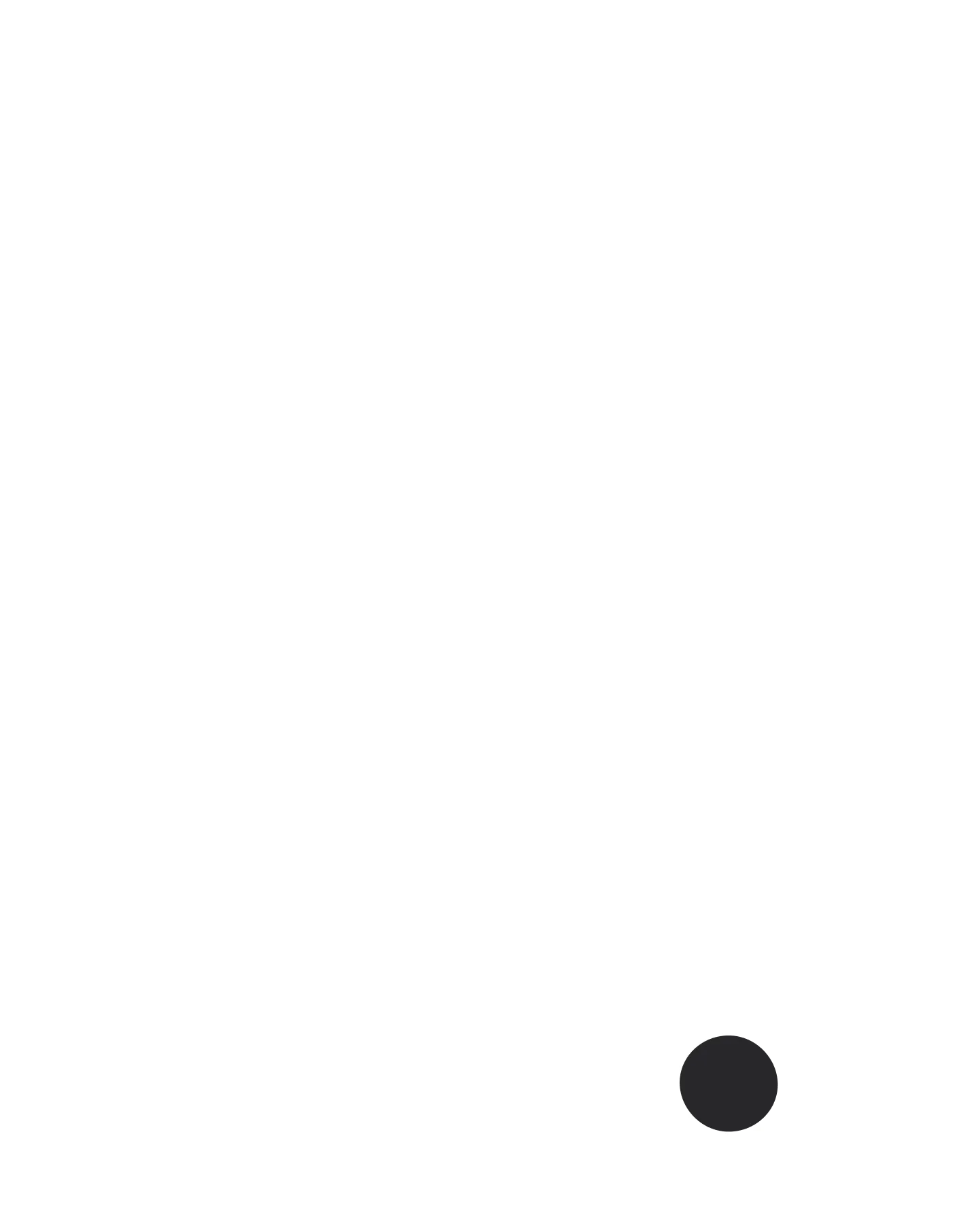 Line-drawn person riding a paper plane past a parachute and clouds